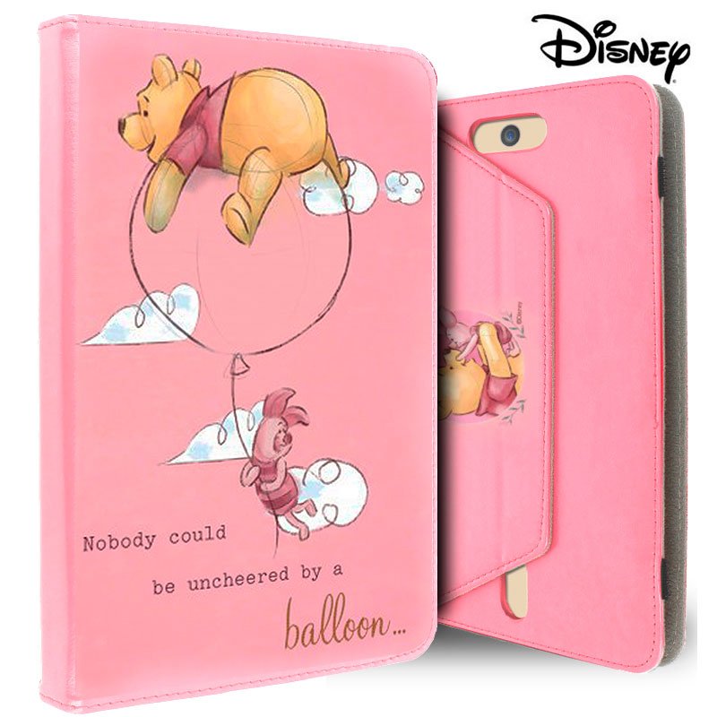 Funda Ebook Tablet 10 Pulgadas Universal Licencia Disney Winnie The Pooh  Rosa - Accel Movil - Móviles Y Accesorios