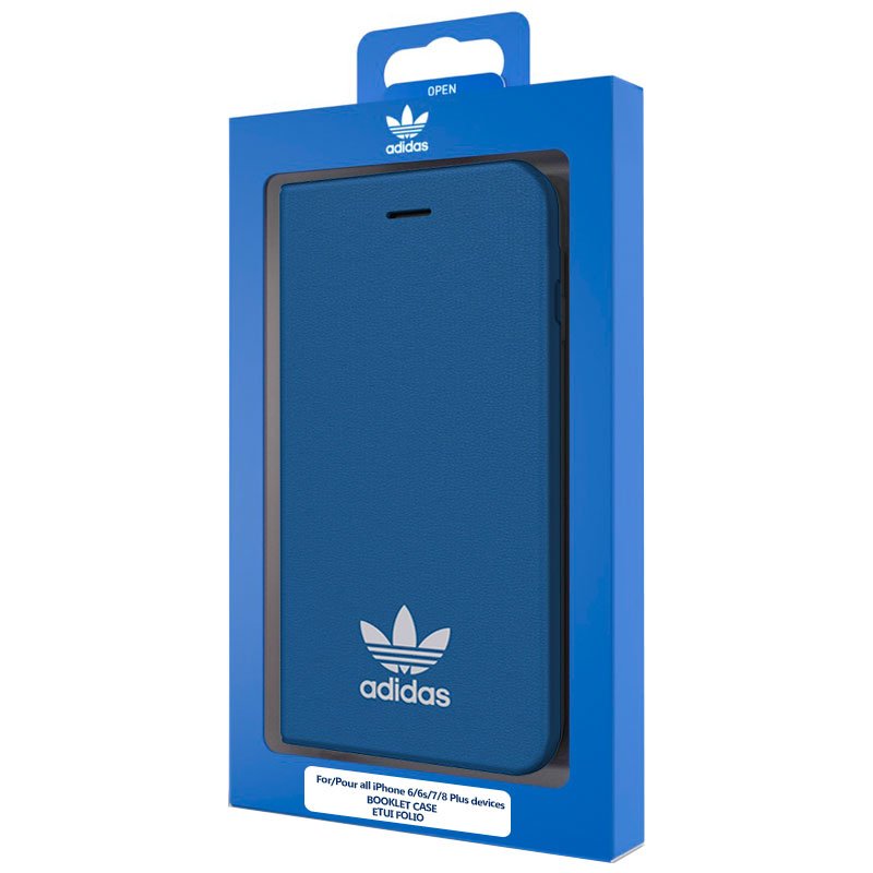 Funda Flip Cover IPhone 6 Plus / IPhone 7 / 8 Plus Licencia Adidas Azul - Accel Movil - Móviles Y Accesorios