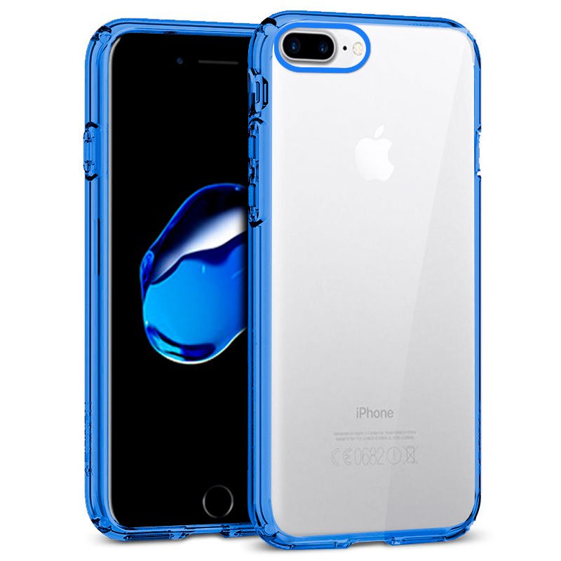 Carcasa COOL Para IPhone 7 Plus / IPhone 8 Plus Borde Metalizado (Azul) -  Accel Movil - Móviles Y Accesorios