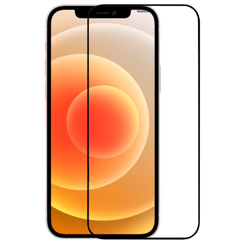 Protector Pantalla Cristal Templado COOL Para IPhone 12 Mini (FULL 3D  Negro) - Accel Movil - Móviles Y Accesorios