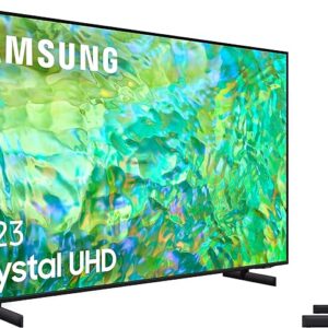 SAMSUNG TV Crystal UHD 2023 43CU8000 - Smart TV de 43", Procesador Crystal UHD, Q-Symphony, Gaming Hub, Diseño AirSlim y Contrast Enhancer con HDR10+ [Clase de eficiencia energética G] | NUEVO